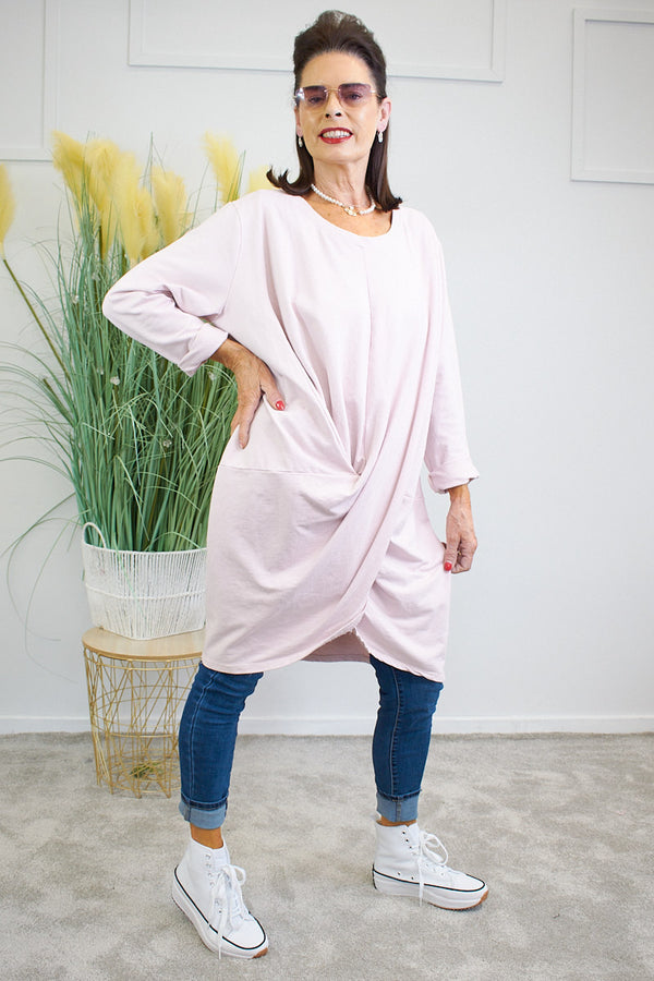 Bacardi sweatshirt blush pink