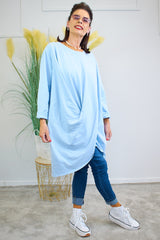 Bacardi sweatshirt  baby blue