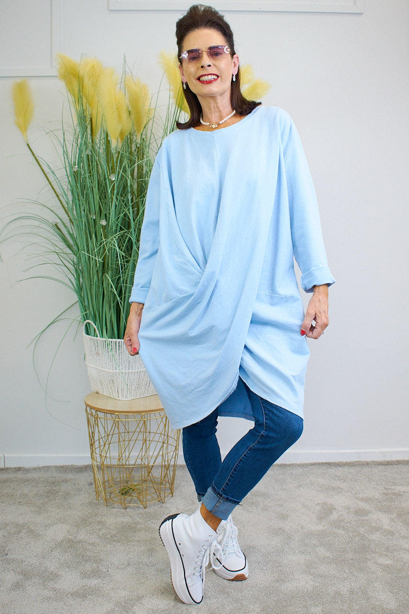 Bacardi sweatshirt  baby blue
