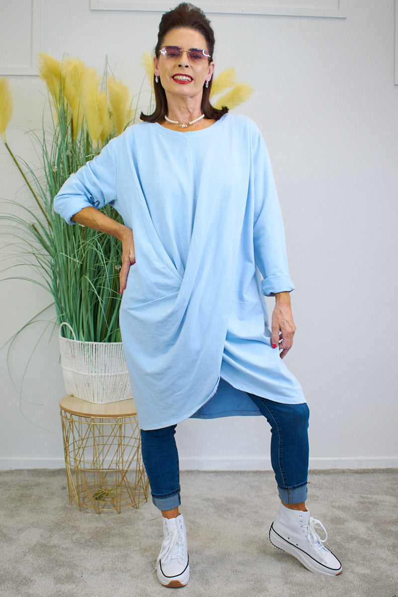 Bacardi sweatshirt  baby blue