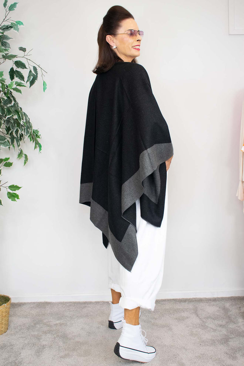 Arabella Swing Cover Up in Classic Black