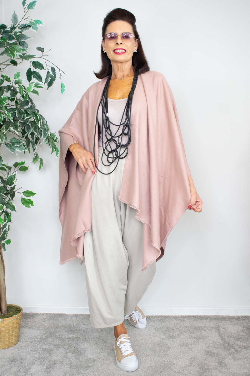 Arabella Swing Cover Up in Blush Pink