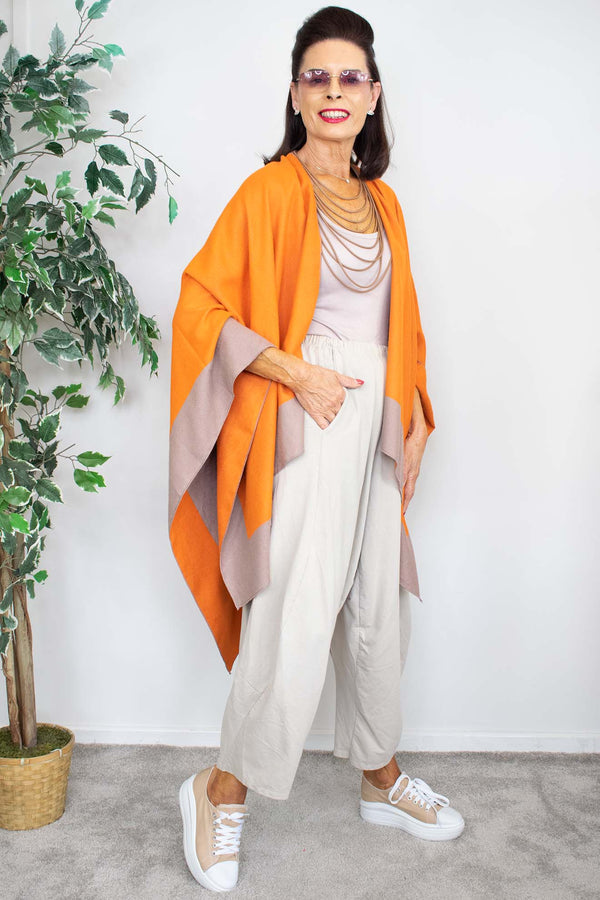 Arabella Swing Cover Up in Rich Orange