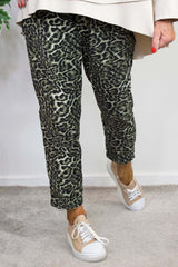 Cheetah Magic Trouser in Khaki