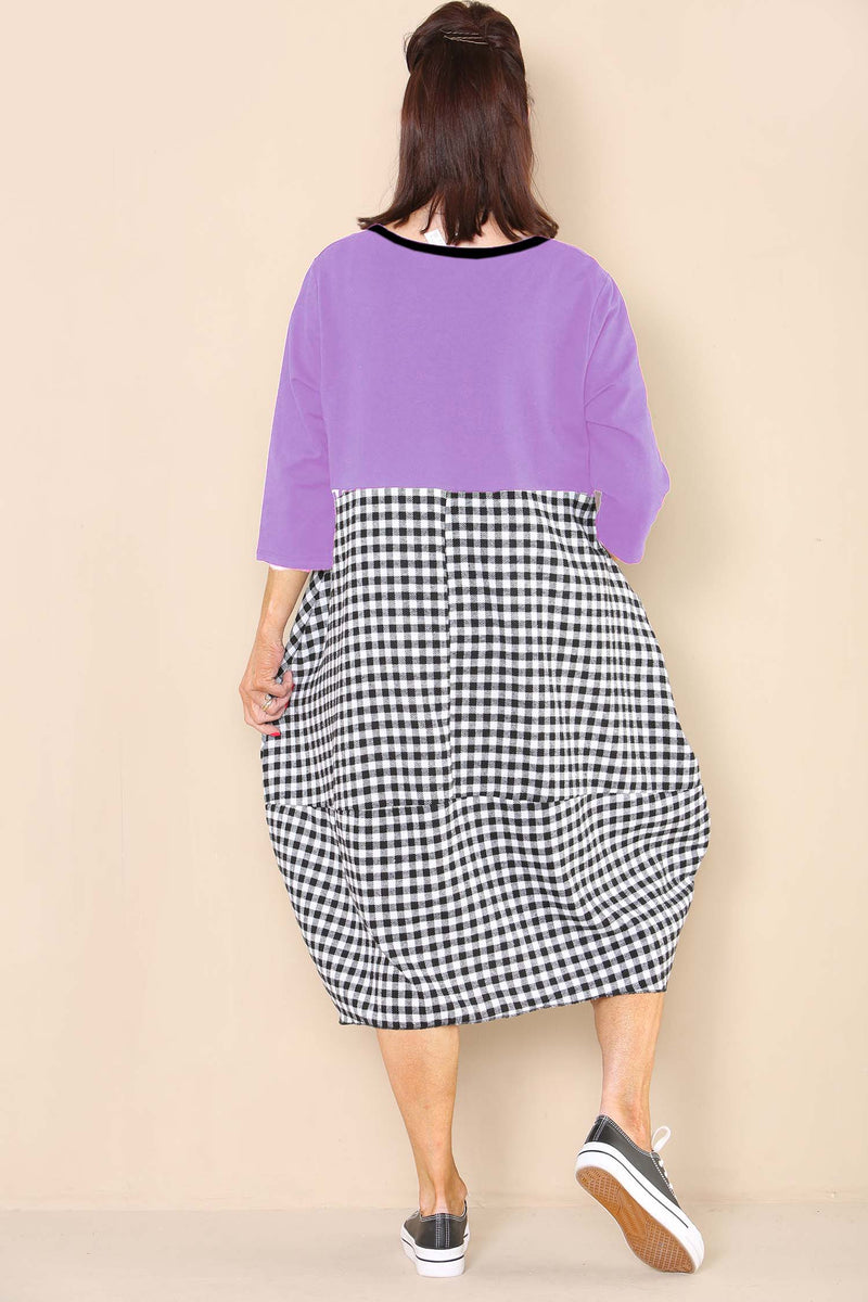 Church St Dress in Lilac