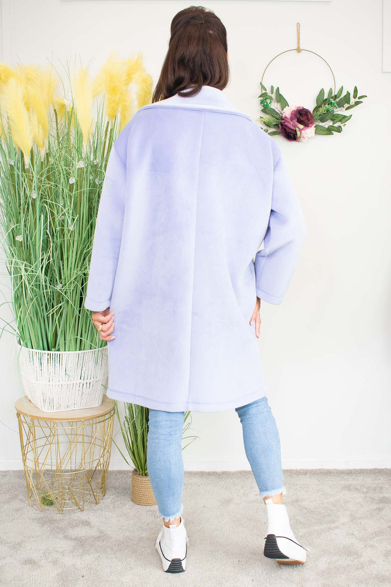 Luxury Jessica Coat in Lavender