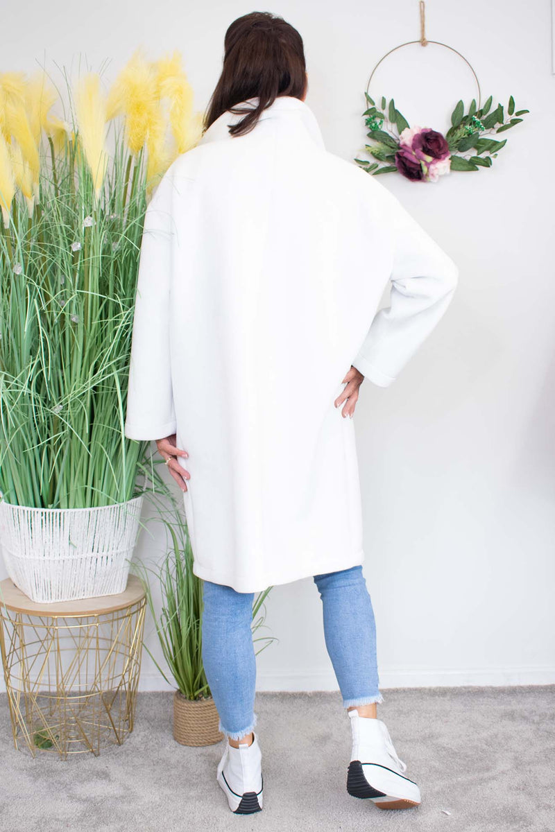Luxury Jessica Coat in White