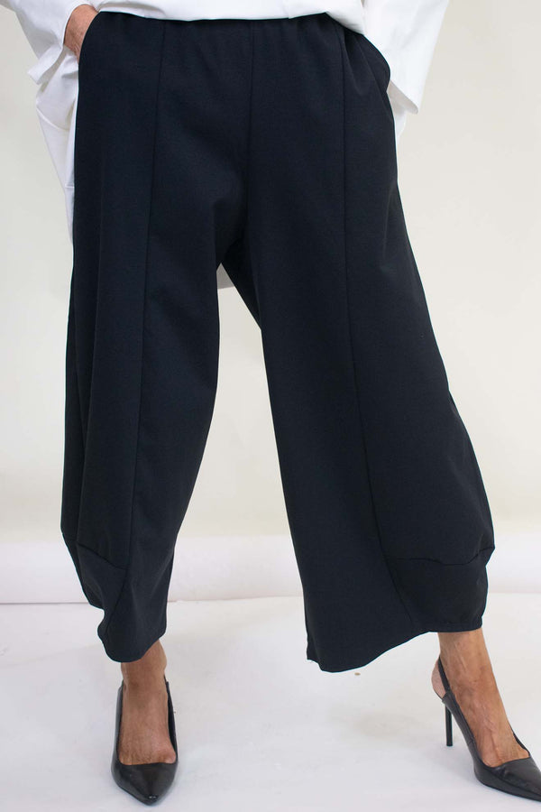 The Carousel Collection - Danica Cocoon Trouser in Black -