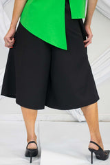 Tanya Tailored Culottes in Classic Black