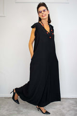 Dalia Jumpsuit in Black