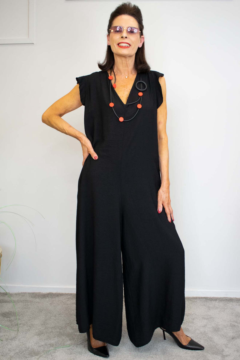 Dalia Jumpsuit in Black