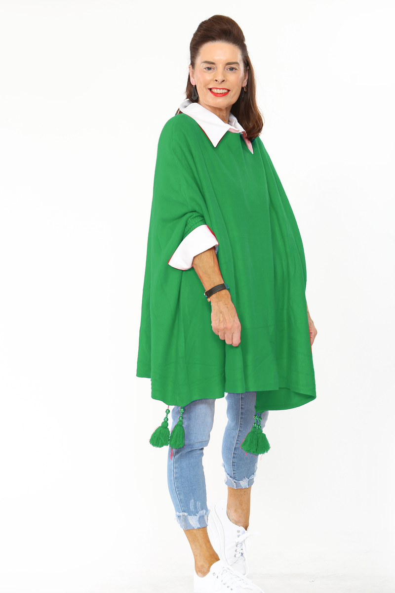CIRENCESTER knit wear in Emerald Green