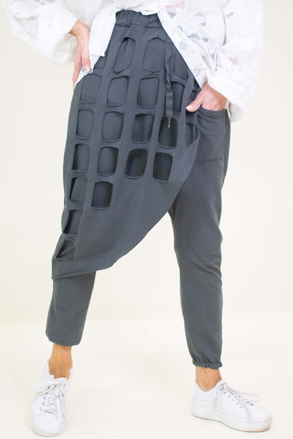 Holy Moly Trouser in Slate Grey