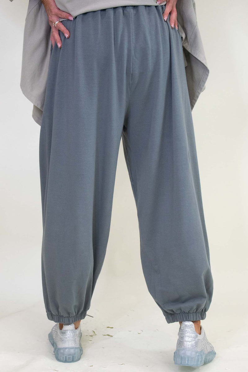 Joannah Cocoon Trousers in Slate Grey