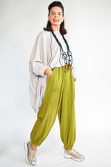 Joannah Cocoon Trousers in Pistachio