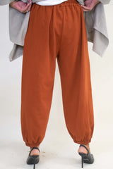 Joannah Cocoon Trousers in Rust