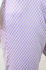 Geometric Magic Trouser in Lilac