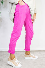 Magic Trouser in Hot Pink