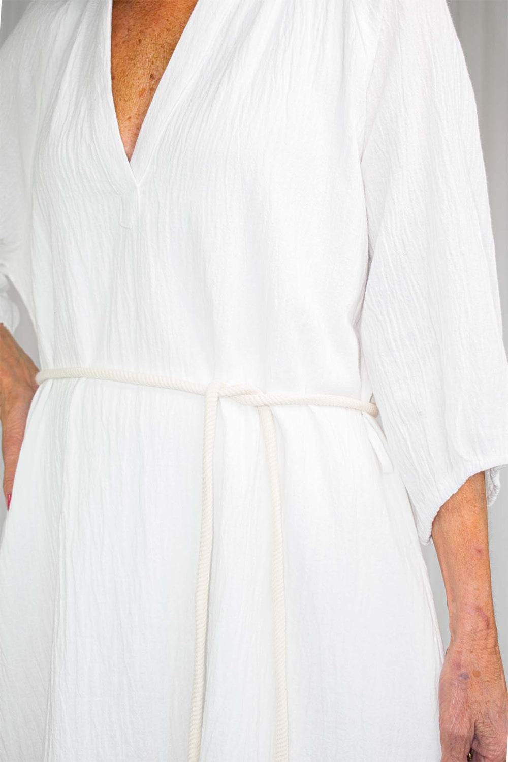 Marina Dress in cream