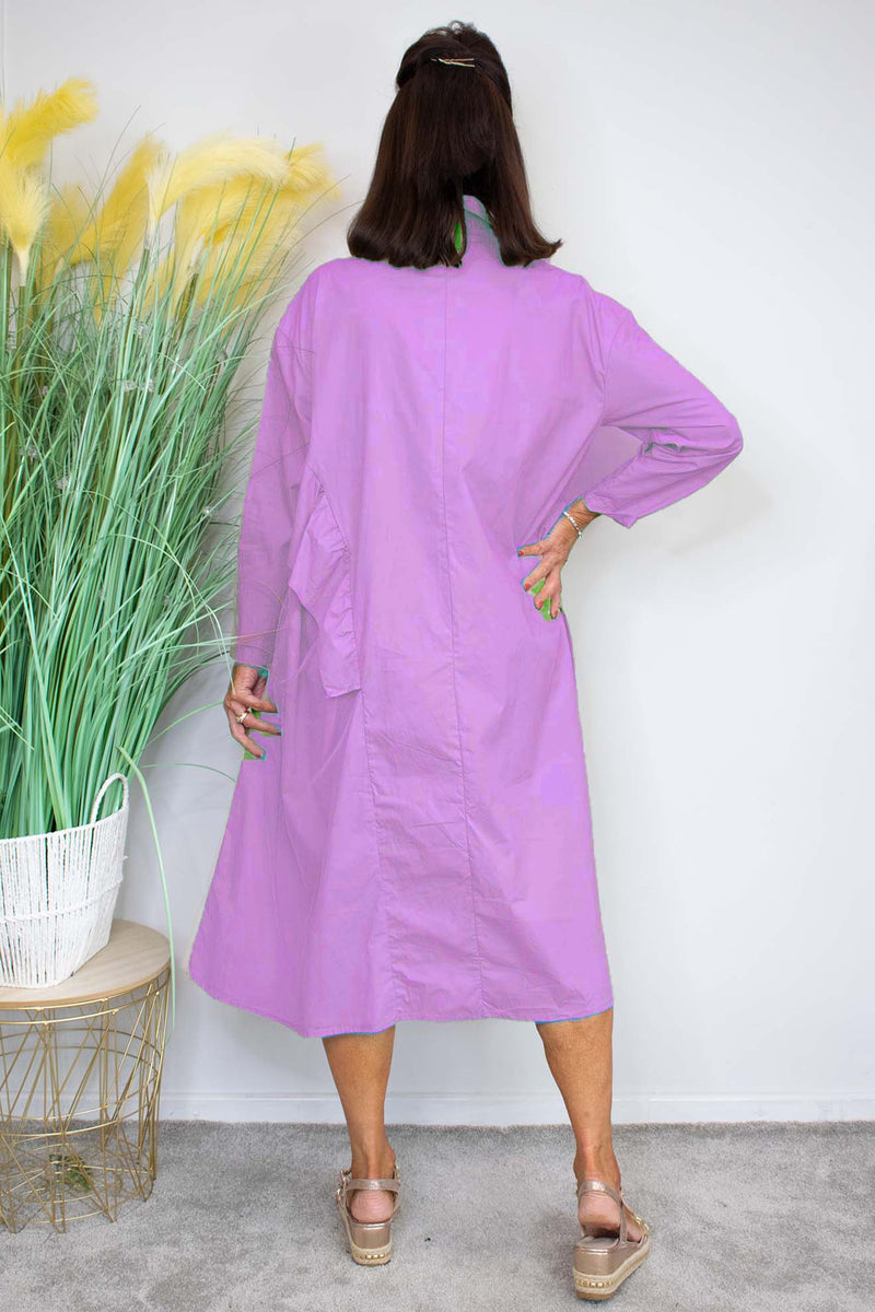 Rosetta Dress in Lilac