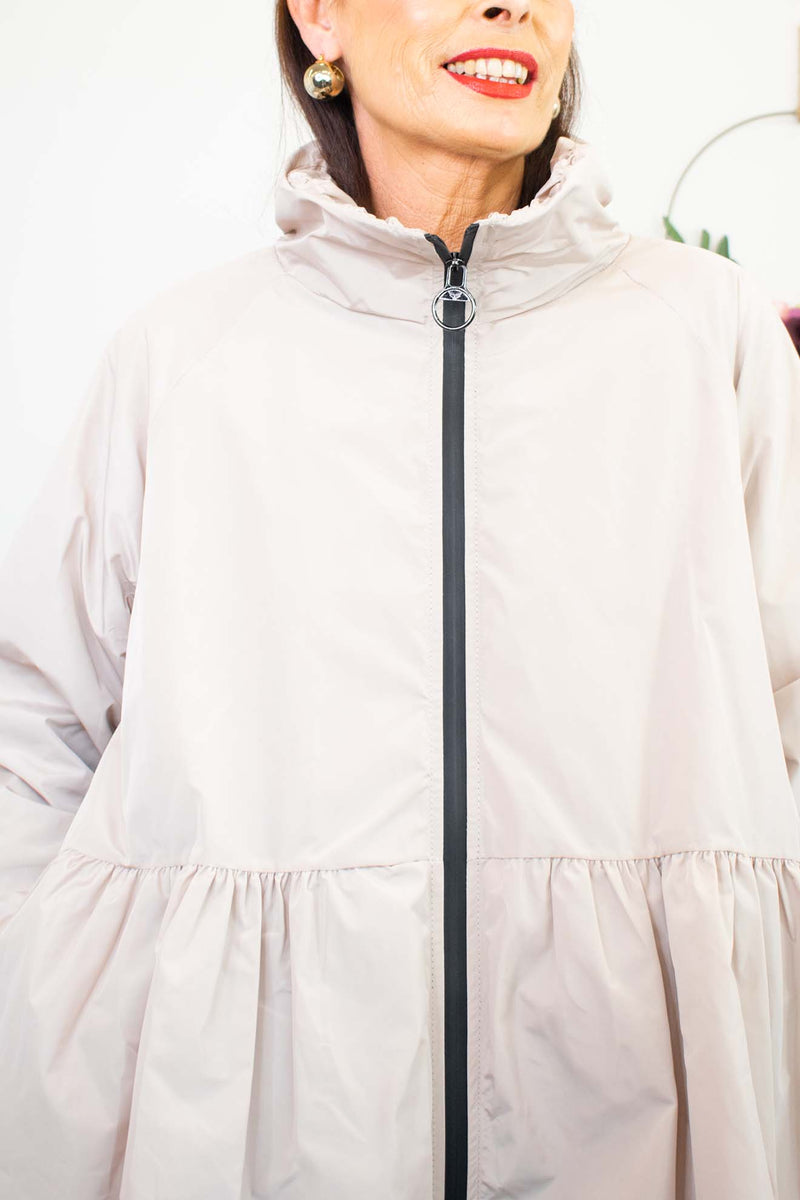 Saskia Mac Coat in Stone