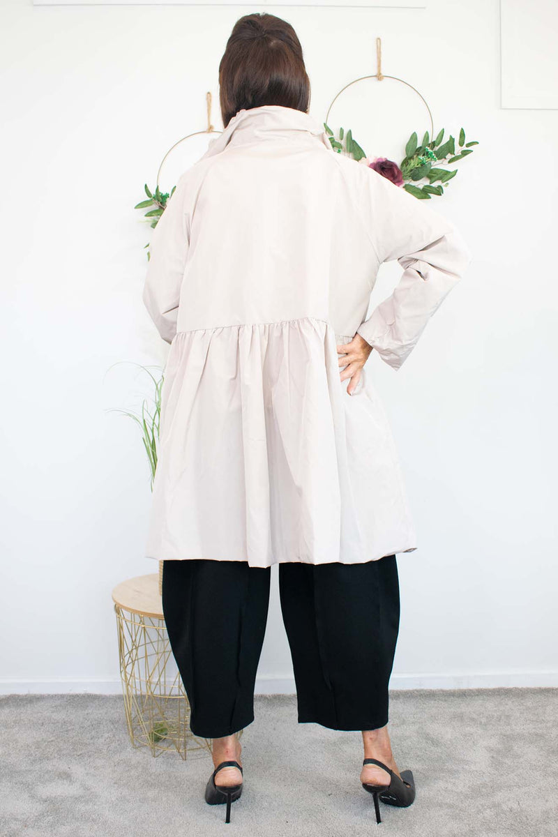 Saskia Mac Coat in Stone