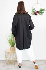 Two Pocket Shirt in Black