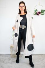Spotty Dotty Jacket in Stone