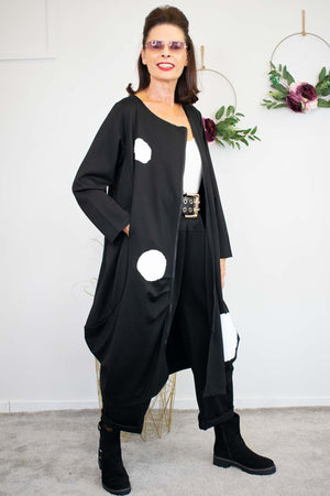 pisa Jacket in Classic Black spring summer weight