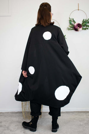 pisa Jacket in Classic Black spring summer weight