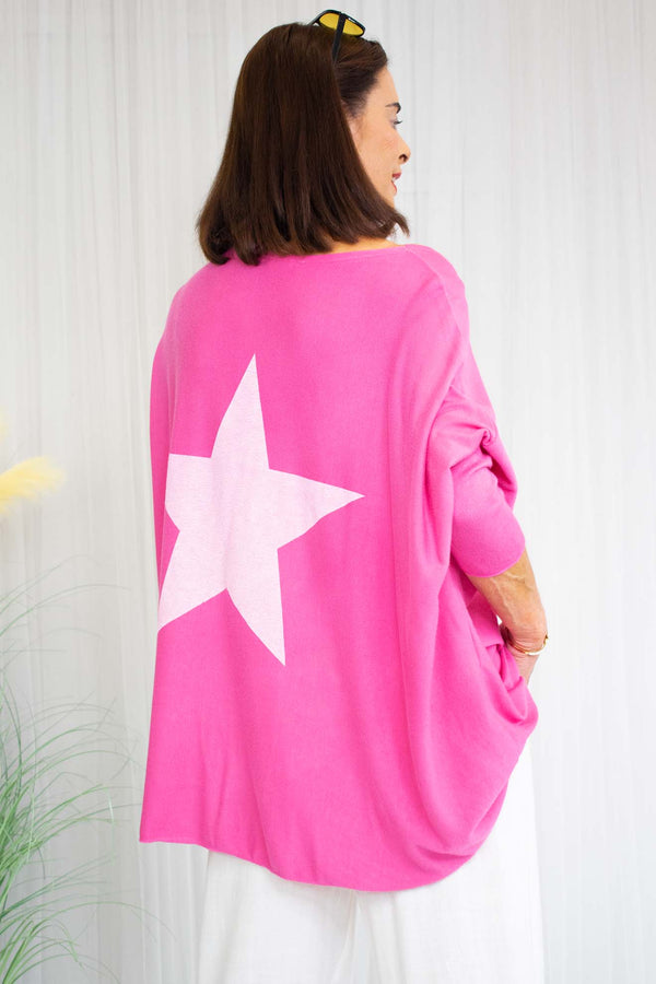 Tiffany STAR Knit in Hot Pink