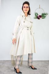 Elegant Mayfair Luxury Trench Coat with Belt