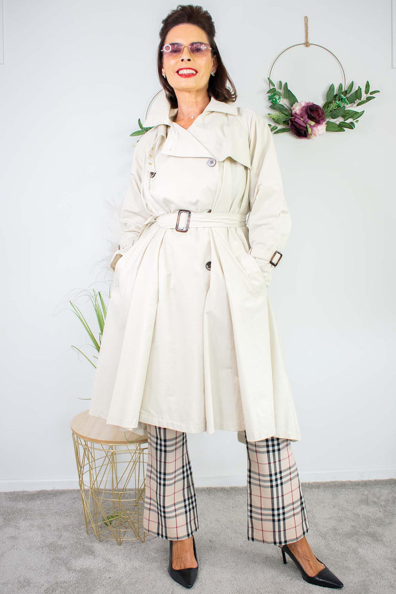 Elegant Mayfair Luxury Trench Coat with Belt