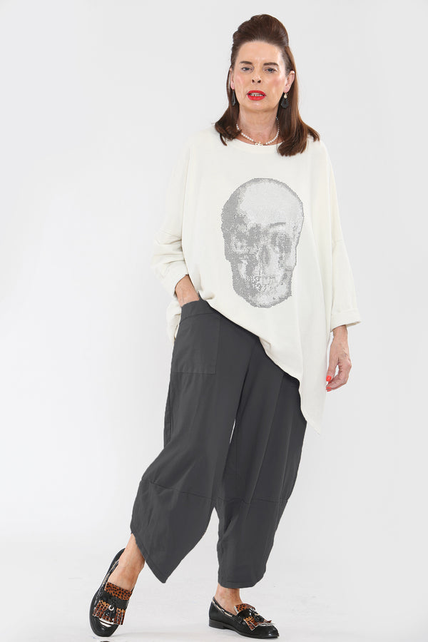 Corse Balloon Jogger in Dark Grey