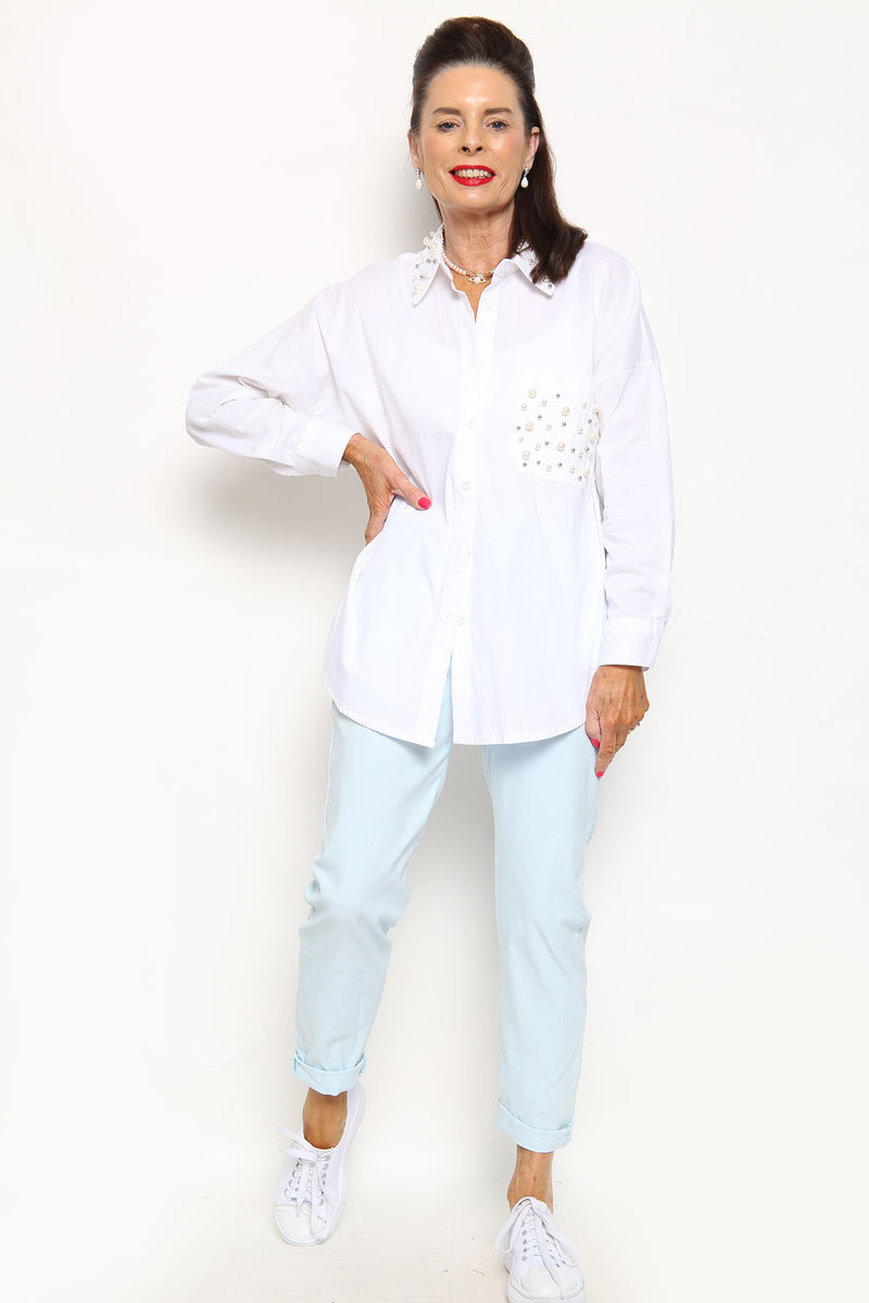 Magic Trousers SS23 In Baby Blue