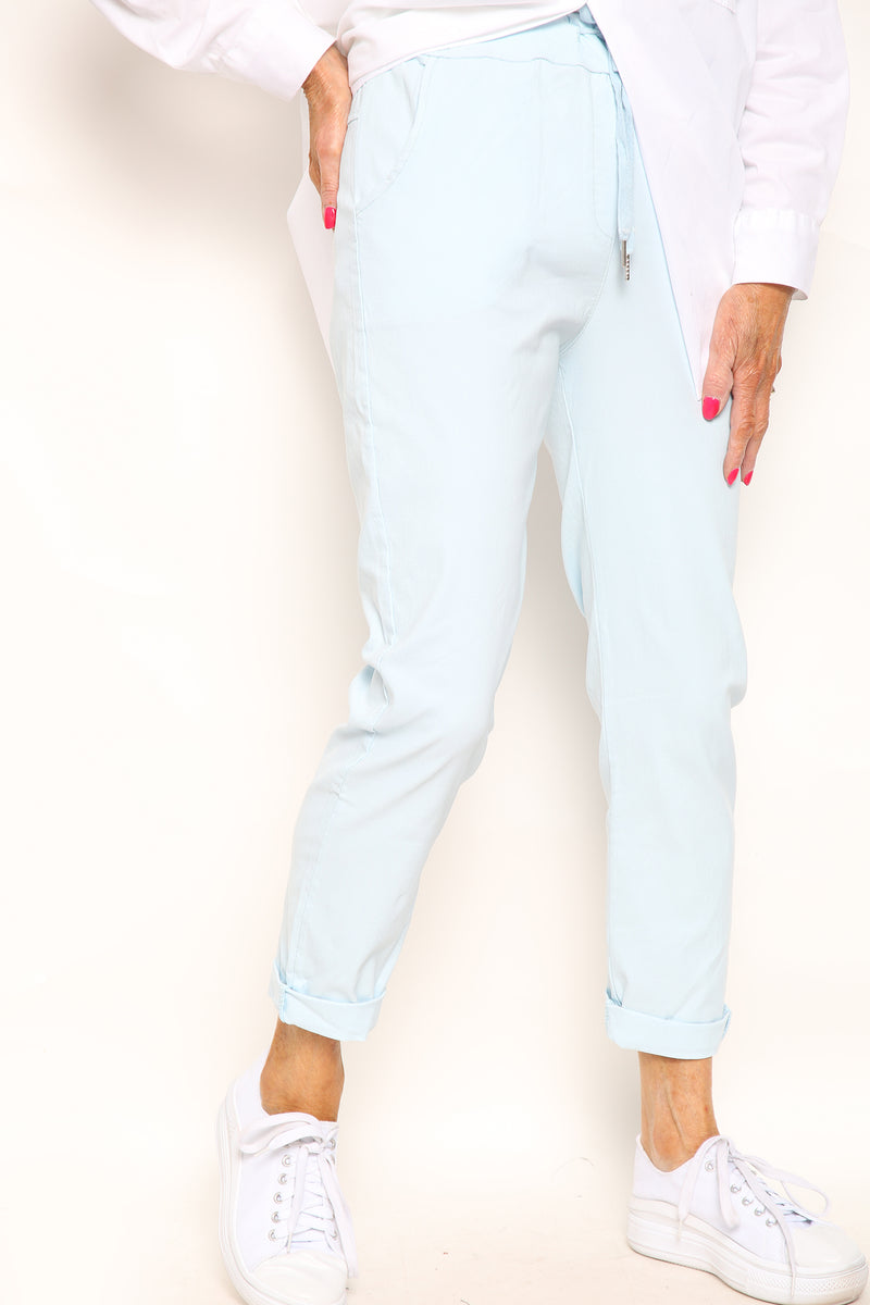 Magic Trousers In Baby Blue