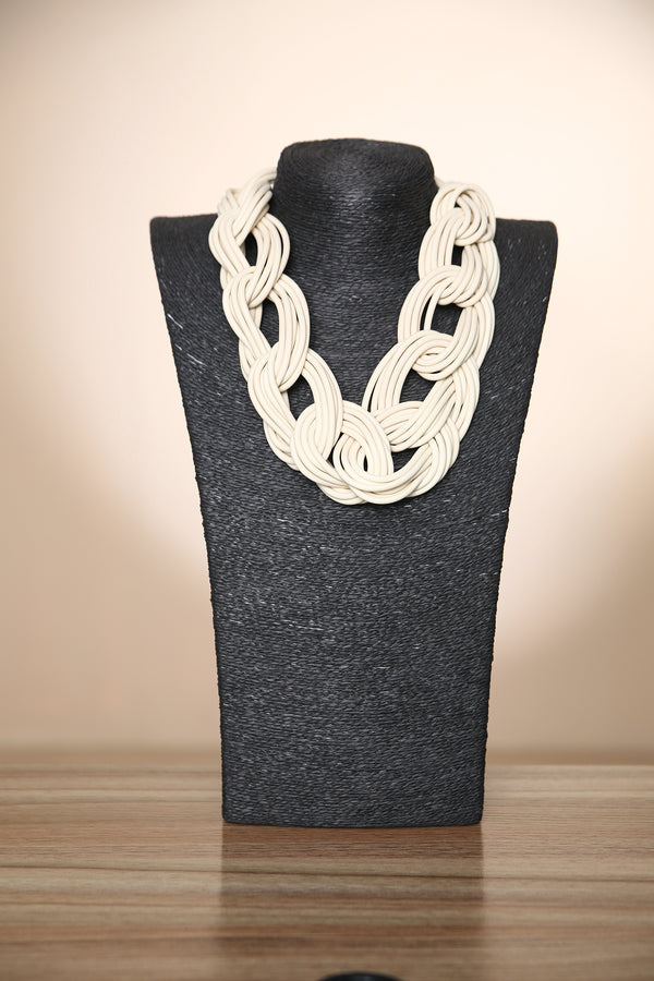 Arty Lagenlook rubber Necklace SS23