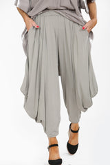 Balloon Style Harlem Trousers in Mocha