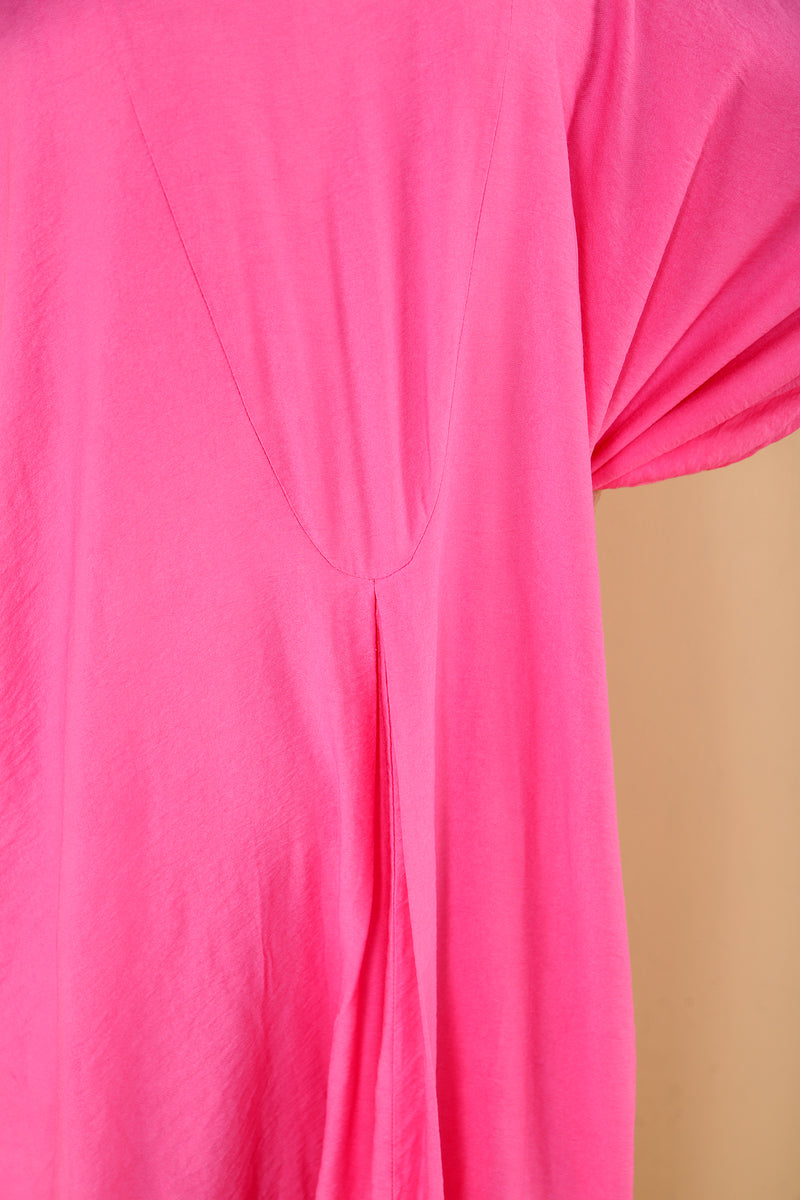 Sisley  Dress In Candy Pink 23SS