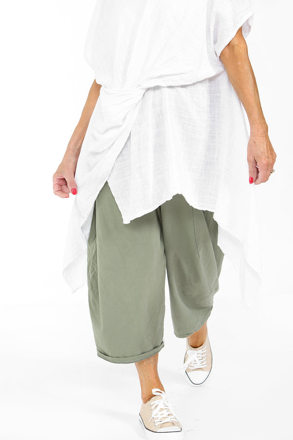 Lilly  Balloon Jogger In dark sage