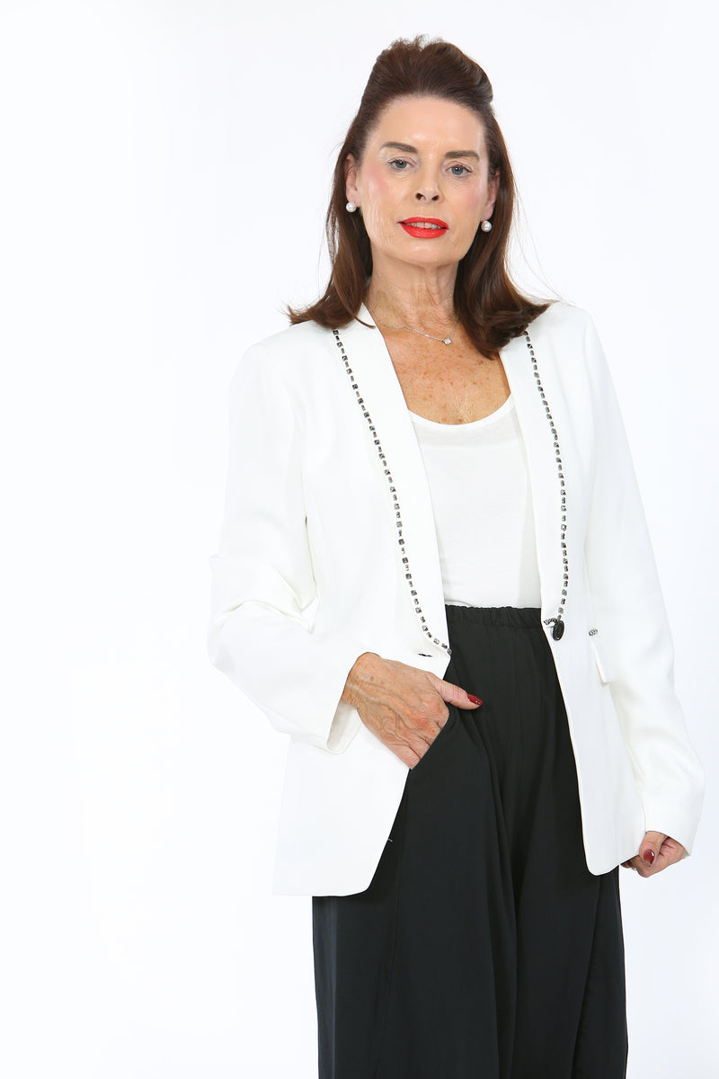 DORCHESTER Blazer In Winter White