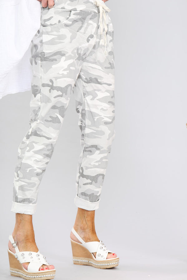 Luxury Tailored Magic Trousers Light Grey - Bond Street Store