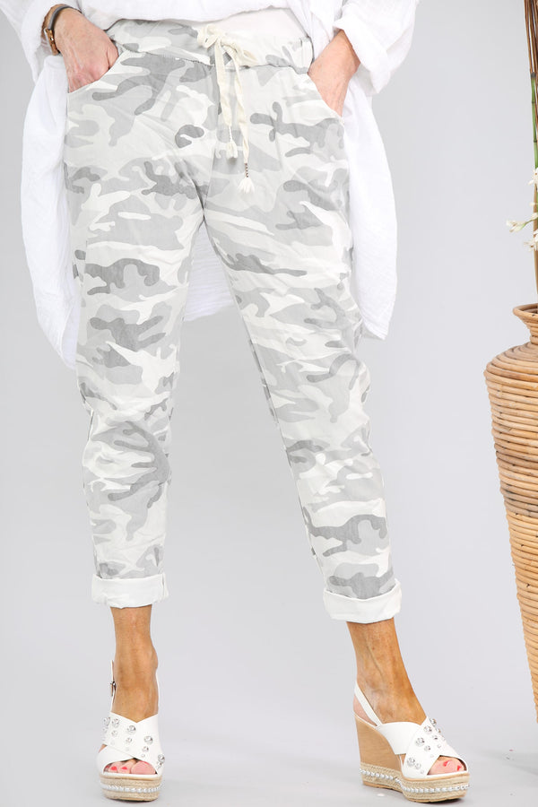 Luxury Tailored Magic Trousers Light Grey - Bond Street Store