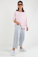 Lilly  Balloon Jogger  In Slate Grey