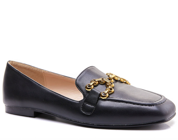 Women's Embellished  Flats Loafers - 2370