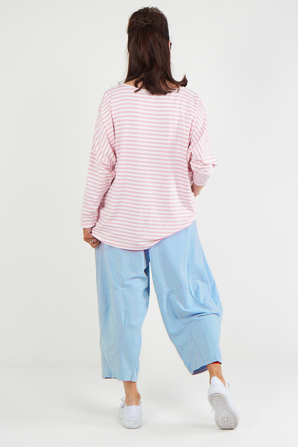 Lilly  Balloon Jogger  In Baby Blue